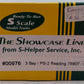S-Helper 00976 S Scale Reading 3-Bay PS-2 Covered Hopper #78907 EX/Box