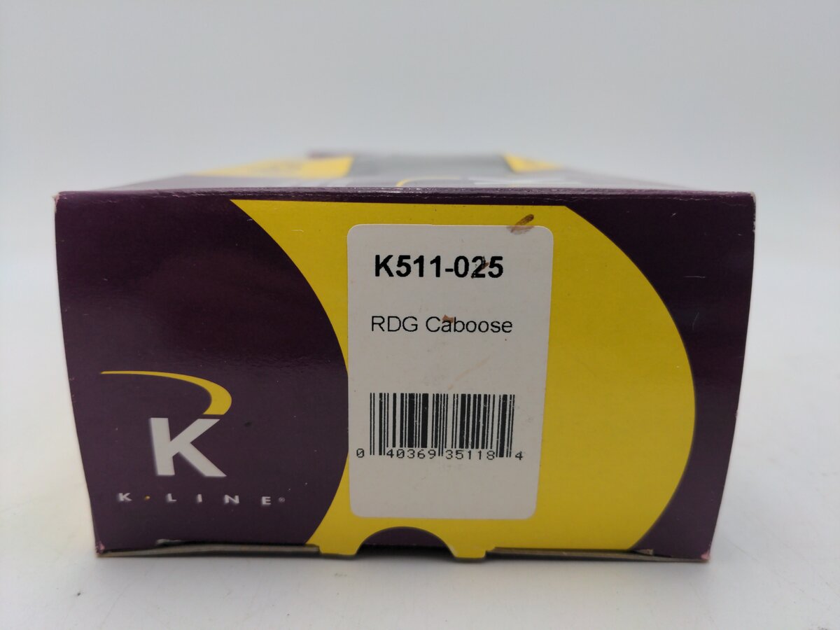 K-Line K511-025 S Gauge Reading Caboose #4101 EX/Box