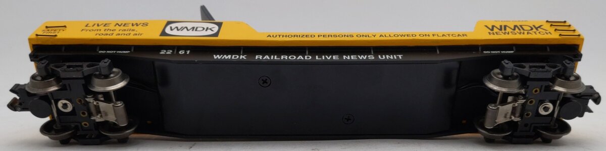 K-Line K705-7401 O Gauge WMDK TV Camera Car with Surveillance Camera EX