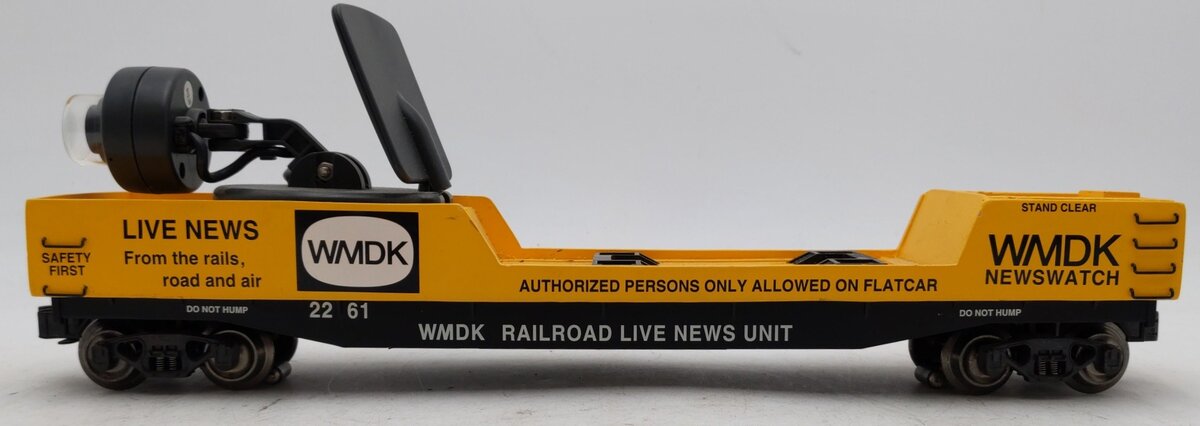 K-Line K705-7401 O Gauge WMDK TV Camera Car with Surveillance Camera EX