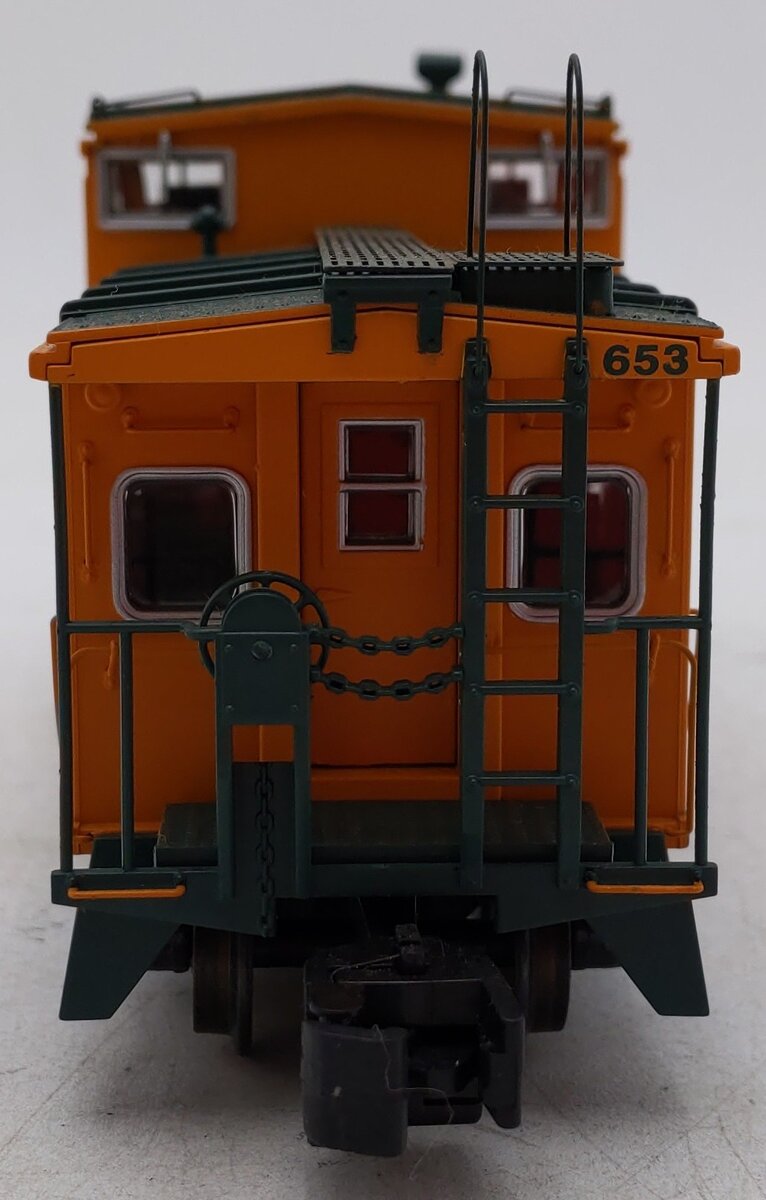 S-Helper Service 00268 S Gauge Maine Central Christmas Caboose #653 EX/Box