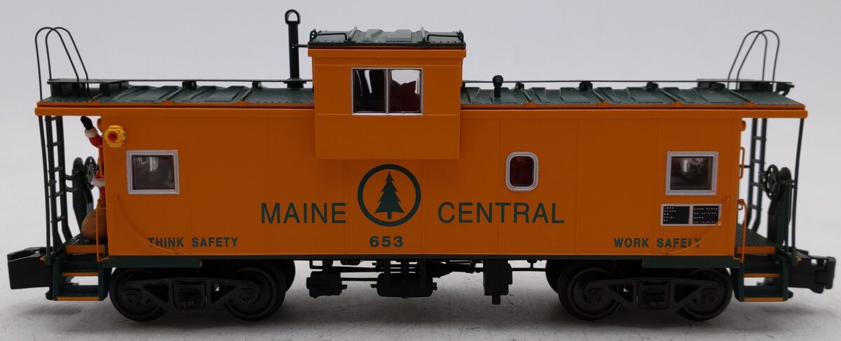 S-Helper Service 00268 S Gauge Maine Central Christmas Caboose #653 EX/Box