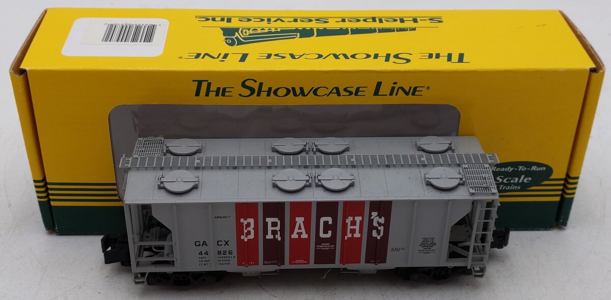S-Helper 00970 S GACX Brach's 2-Bay Hopper #44826 EX/Box
