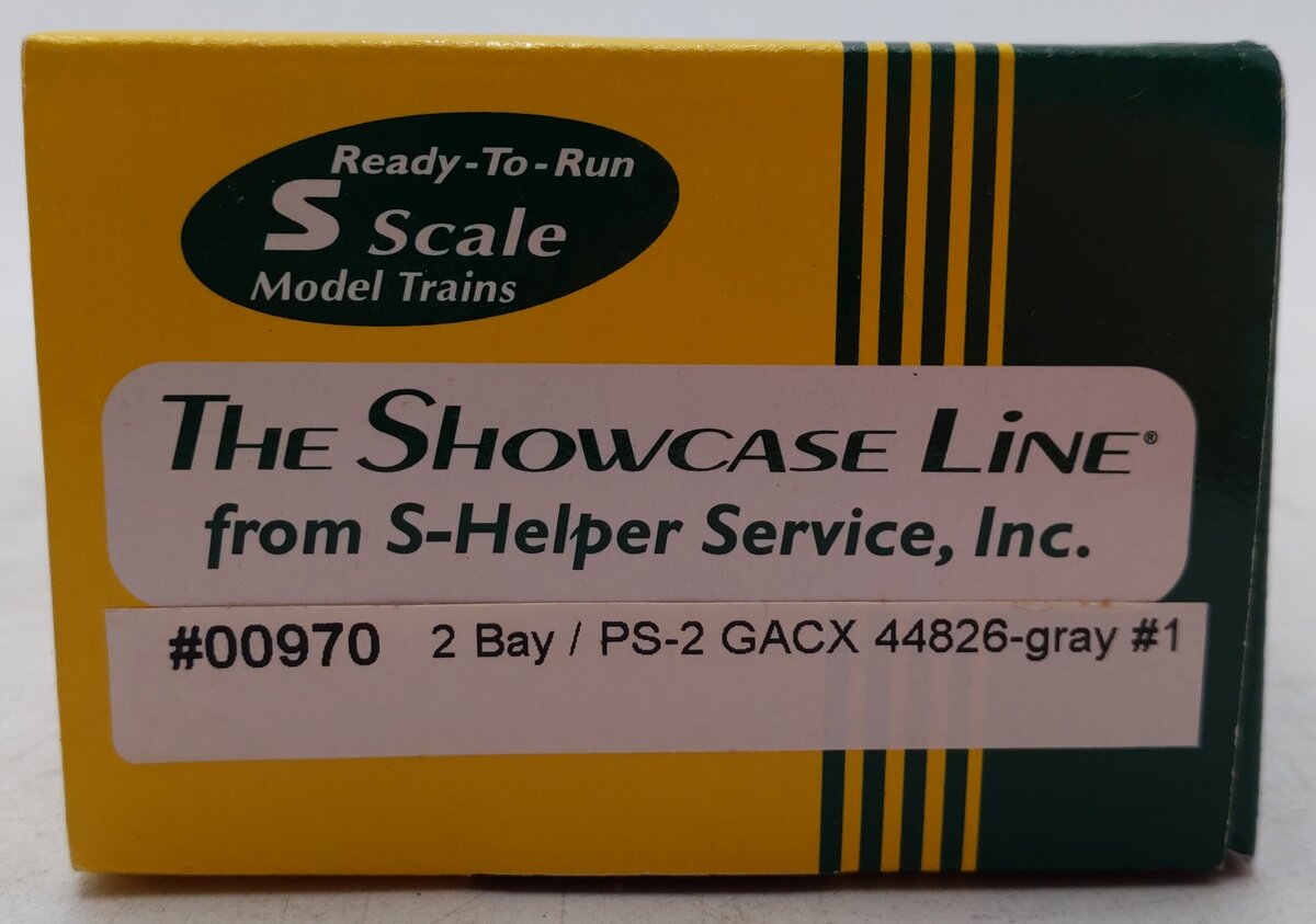 S-Helper 00970 S GACX Brach's 2-Bay Hopper #44826 EX/Box