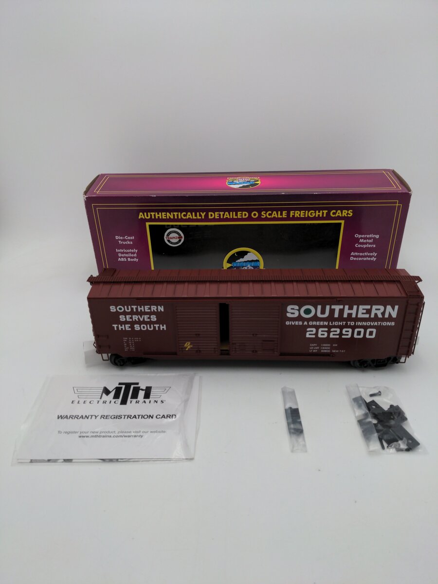 MTH 20-99317 O Southern Premier 50' PS-1 Double Door Box Car #262900 EX/Box