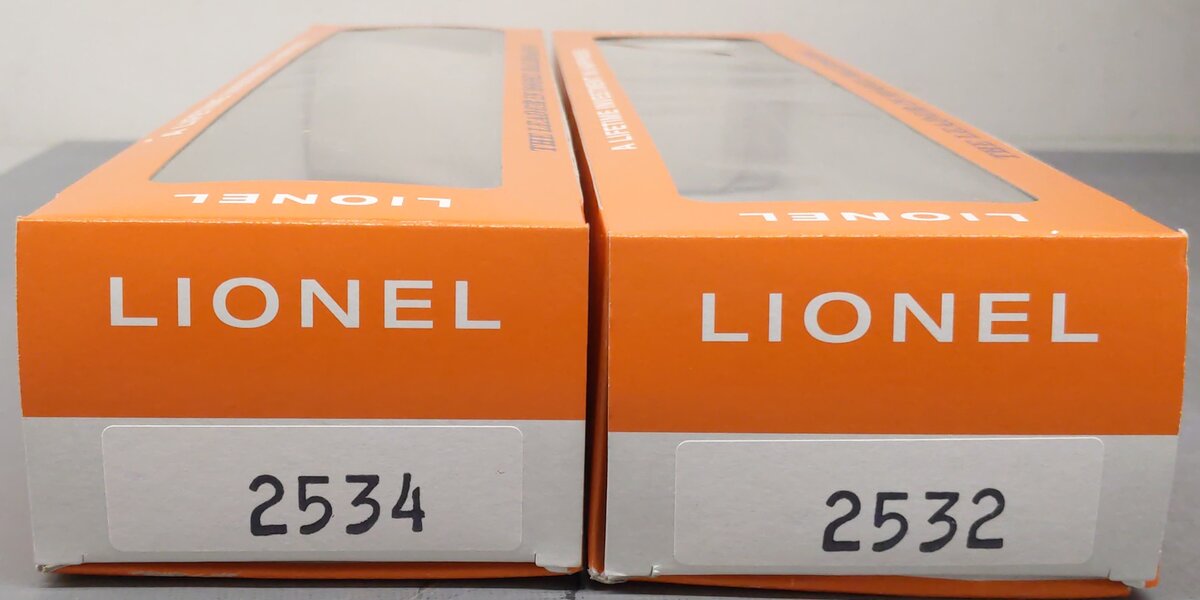 Lionel Vintage O Lionel Lines Aluminum Passenger Cars 2531, 2532, 2534 [3]