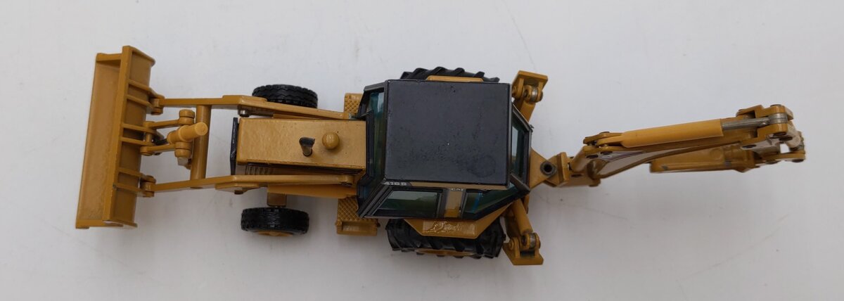 NZG Modelle 1:50 Scale Caterpillar 416B Wheel Loader W/ Hammer No.265 LN