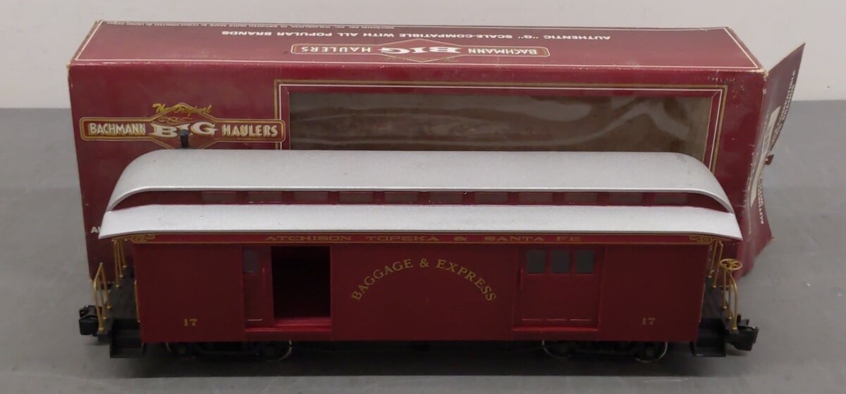 Bachmann 97402 AT&SF Baggage Car (Metal Wheels) EX/Box