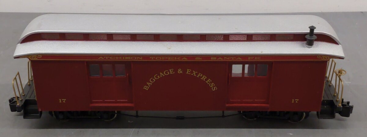 Bachmann 97402 AT&SF Baggage Car (Metal Wheels) EX/Box