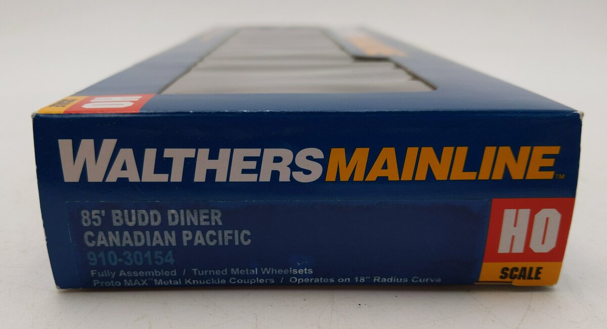 Walthers 910-30154 HO Canadian Pacific 85' Budd Diner - Ready to Run LN/Box