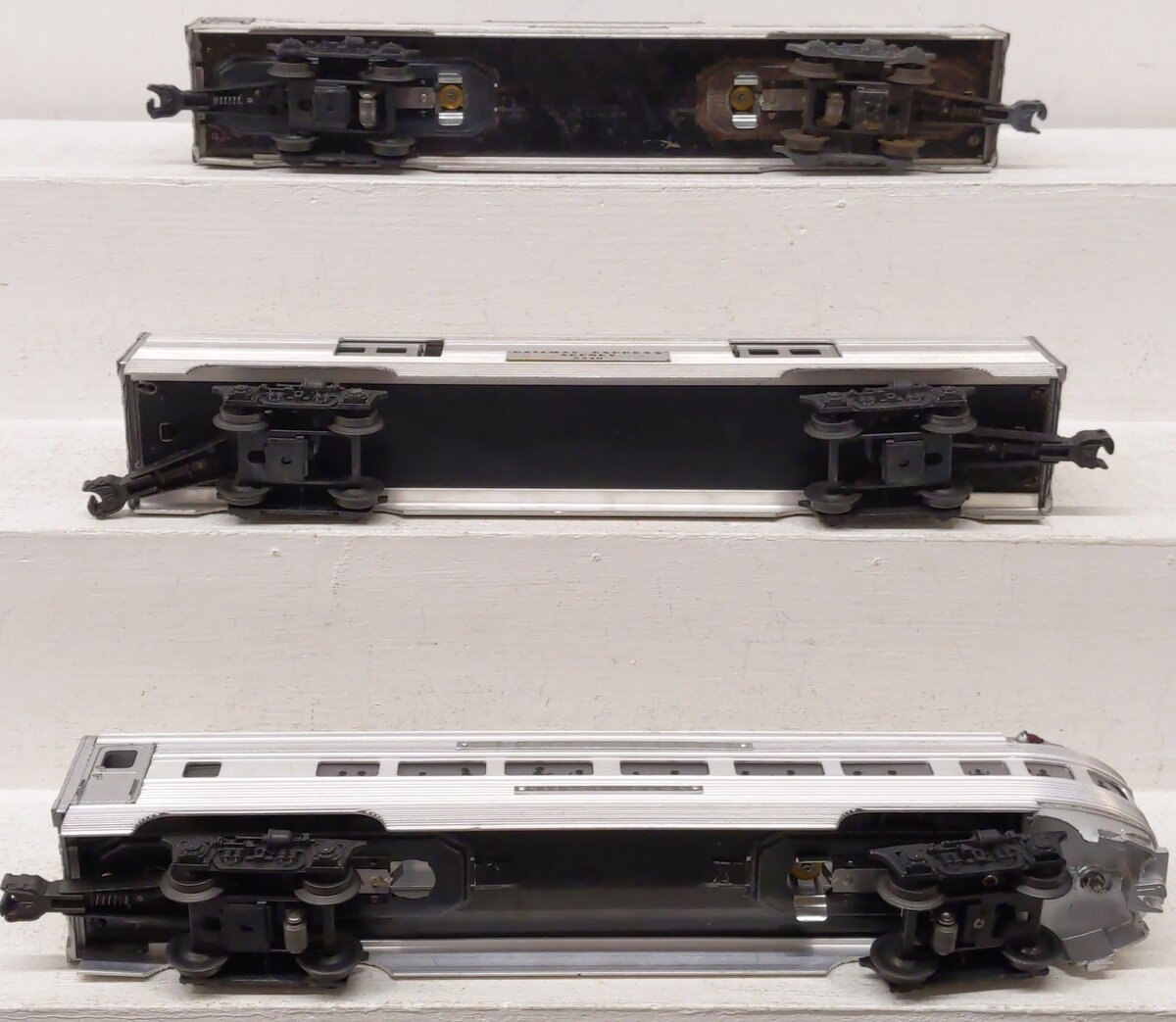 Lionel Vintage O Lionel Lines Aluminum Cars 2530, 2531, 2532 [3] VG