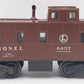 Lionel 6457 Vintage O SP Style Illuminated Caboose with Die-Cast Smokejack VG