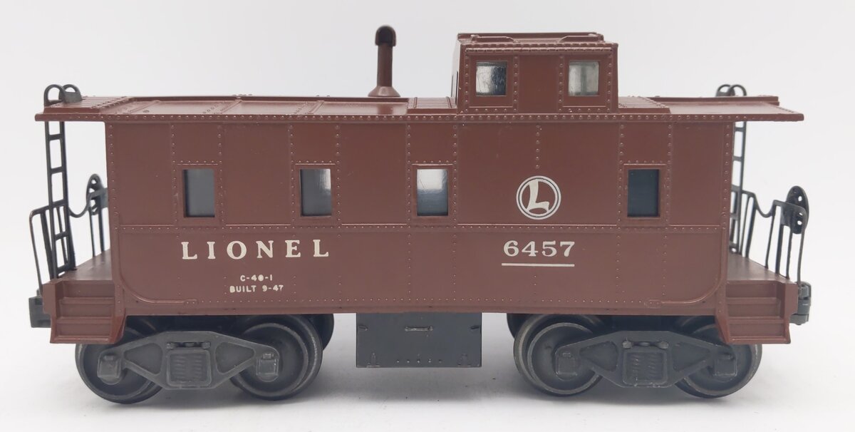 Lionel 6457 Vintage O SP Style Illuminated Caboose with Die-Cast Smokejack VG