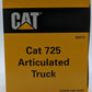 Norscot 55073 1:50 Caterpillar 725D Articulated Truck Construction Equipment NIB