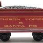 Bachmann 49 G Scale Santa Fe Tender EX