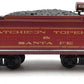 Bachmann 49 G Scale Santa Fe Tender EX