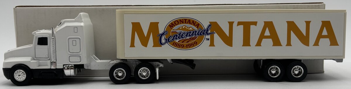 Ertl 9018 1:64 Kenworth T600 Tractor w/Trailer - State Of Montana Centennial EX/Box