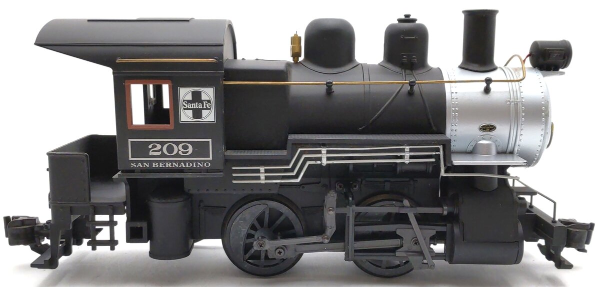 Aristo-Craft 209 G Scale SF San Bernadino Steam Locomotive # 209 EX