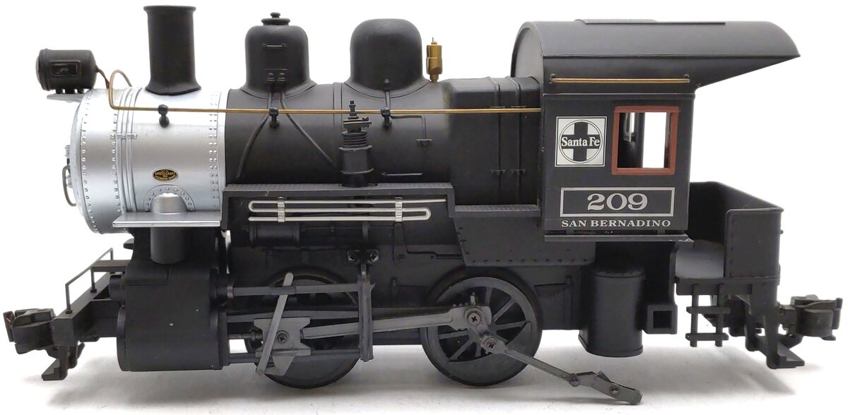 Aristo-Craft 209 G Scale SF San Bernadino Steam Locomotive # 209 EX
