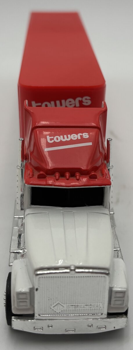 Ertl 9790 1:64 International Navistar Towers Semi Tractor w/Trailer EX/Box