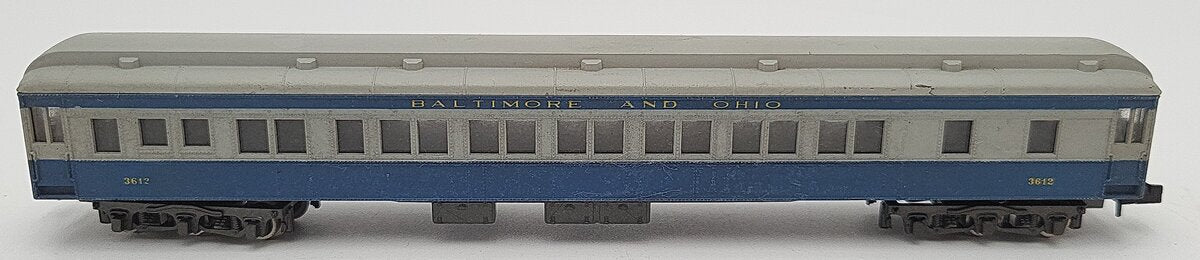 Atlas 2611 N Scale Baltimore & Ohio Pullman Passenger Car #3612 EX