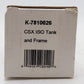K-Line K-7810026 CSX ISO Tank & Frame NIB