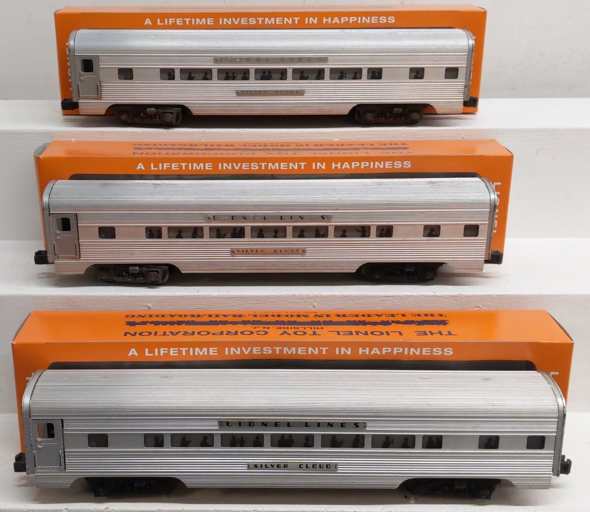 Lionel Vintage O Lionel Lines Aluminum Passenger Cars 2533, 2534 [3] VG