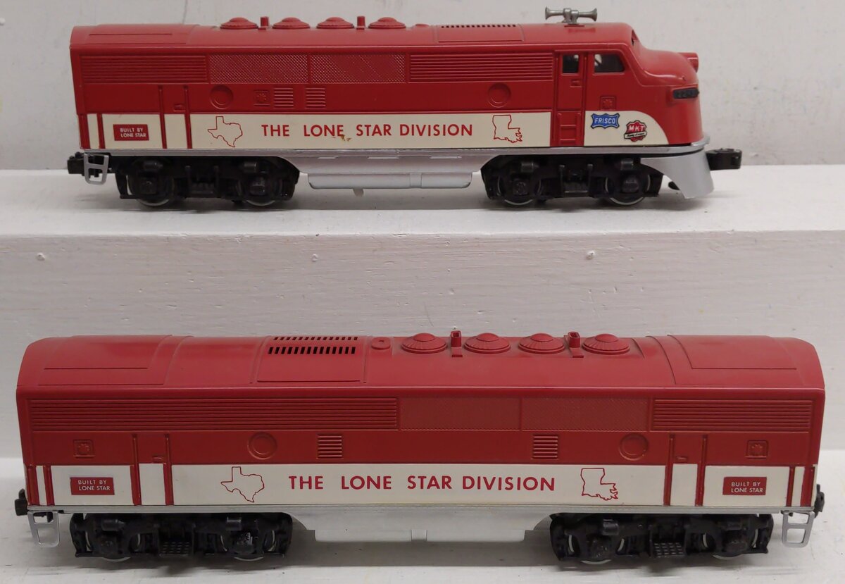 Lionel 2245 O Gauge Texas Special F-3 AB Diesel Locomotive Set EX