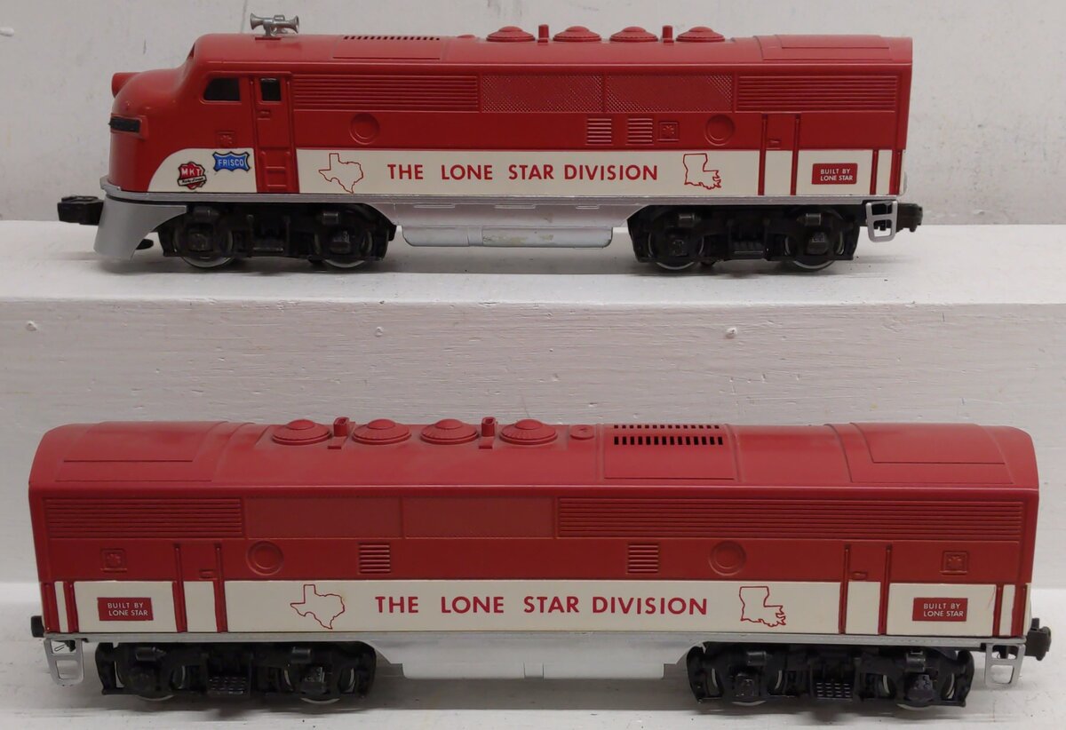 Lionel 2245 O Gauge Texas Special F-3 AB Diesel Locomotive Set EX