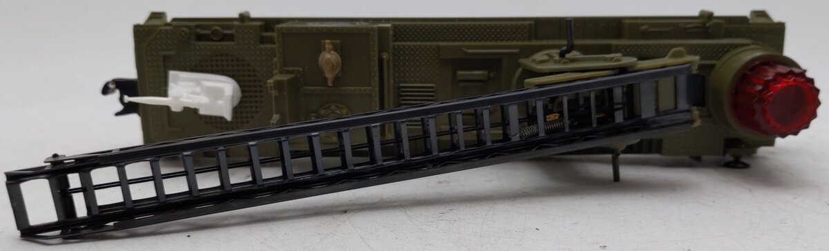 Lionel 6-16726 O Gauge Army Fire Ladder Car EX