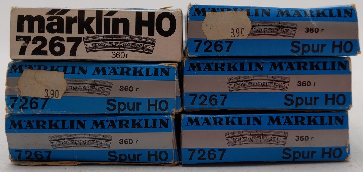 Marklin 7267 HO Scale Curved 7-1/8