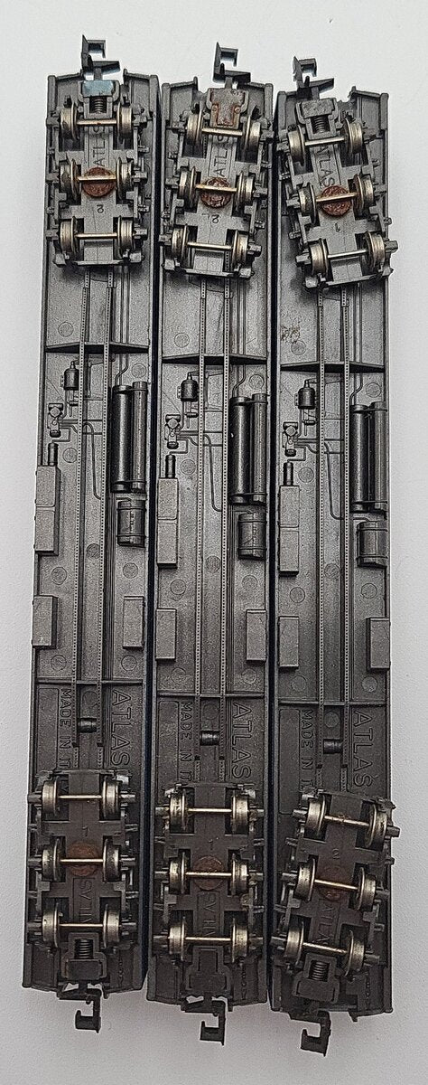 Atlas N Scale Baltimore & Ohio Passenger Car Assortment: 1064, 2003 [3] VG