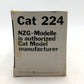 NZG 239 1:50 Caterpillar 224 Wheeled Excavator VG/Box