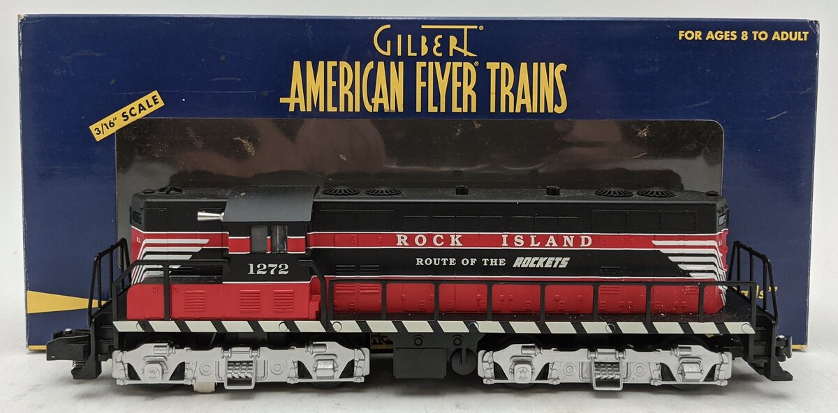 American Flyer 6-48033 S Rock Island GP-7 Diesel Locomotive #1272 LN/Box