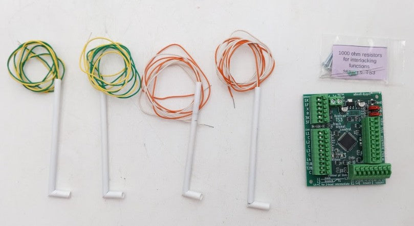 Azatrax TS3 Track Signal Control -Single Track Junction Kit EX