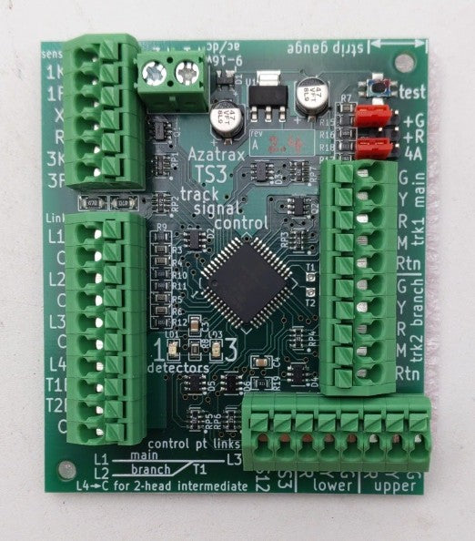 Azatrax TS3 Track Signal Control -Single Track Junction Kit EX