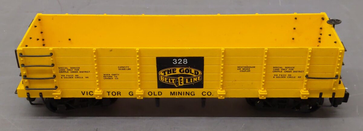 Bachmann 328 G The Gold Belt Line Gondola VG
