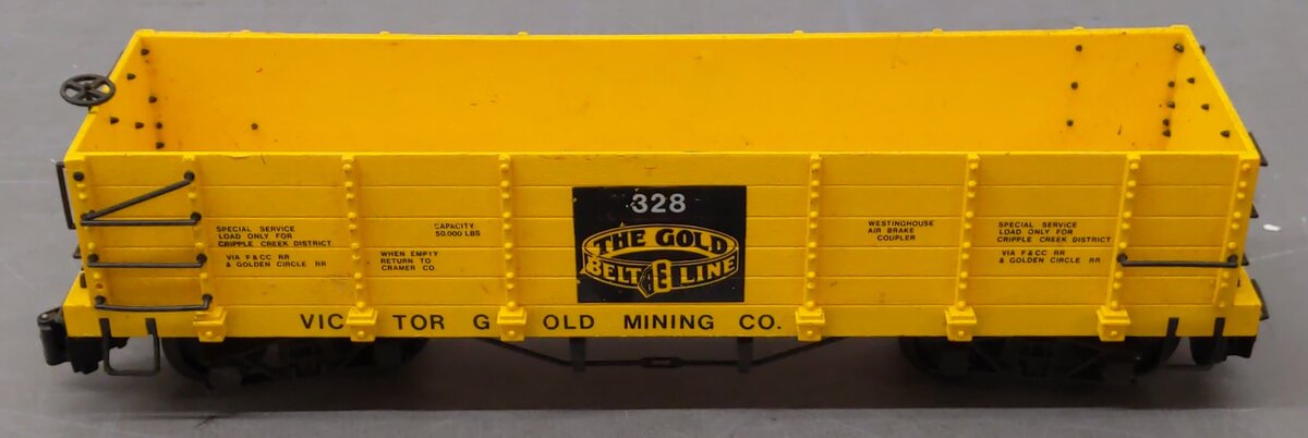 Bachmann 328 G The Gold Belt Line Gondola VG