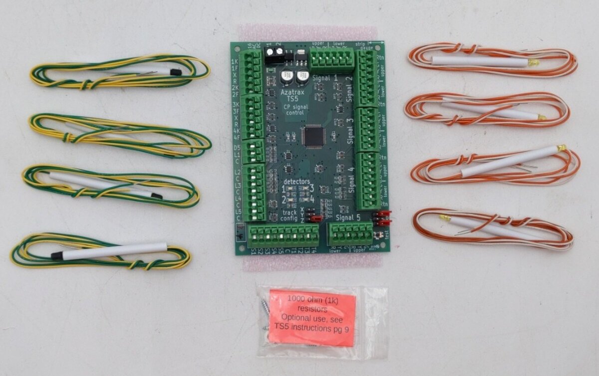 Azatrax TS5 Track Signal Control - Dual Track Kit LN