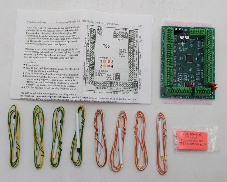 Azatrax TS5 Track Signal Control - Dual Track Kit LN