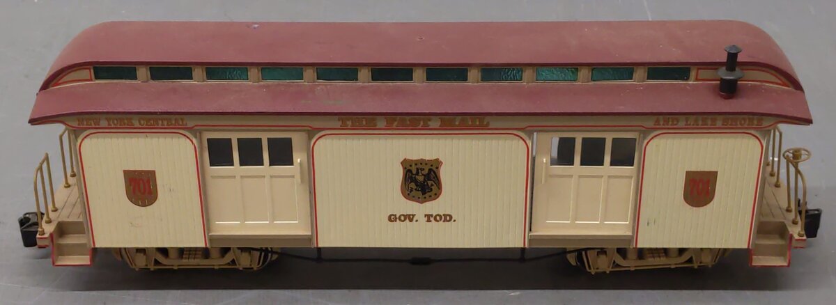 Bachmann 701 G Scale New York Central "The Fast Mail" Railcar #701 VG