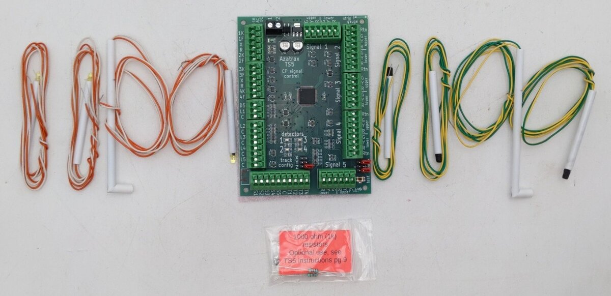 Azatrax TS5 Track Signal Control - Dual Track Kit EX