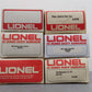 Lionel O Assorted Freight Cars 6-6916, 6-9603, 6-9749, 6-5705, 6-9405, 6-9742[6] EX/Box