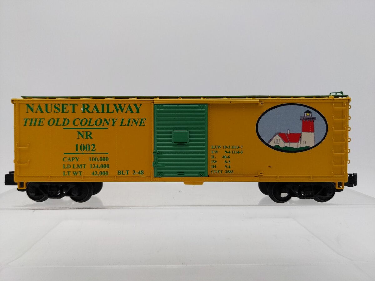 S-Helper 00124 S Modern Nauset Railway The Old Colony Line Boxcar #1002 EX/Box