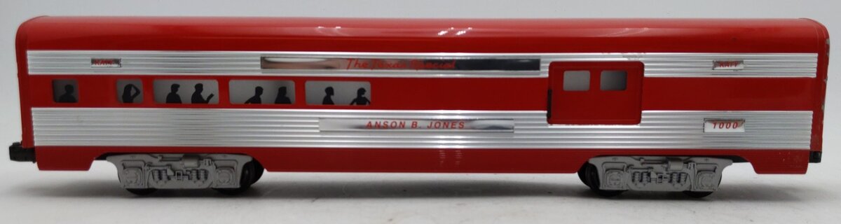 Lionel 6-39167 Texas Special "Anson B. Jones" Combine Car #1000 VG