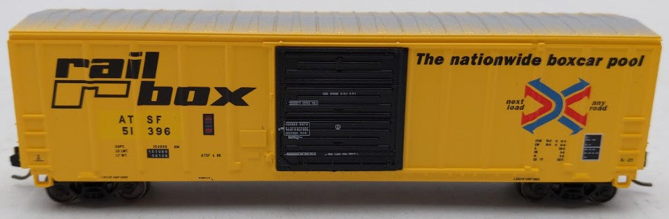 InterMountain 67521-03 N Scale ATSF Ex-Railbox Exterior Post Box #51396 LN/Box