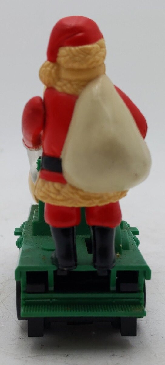 Lionel 6-18422 O Gauge Christmas Santa & Snowman Handcar EX