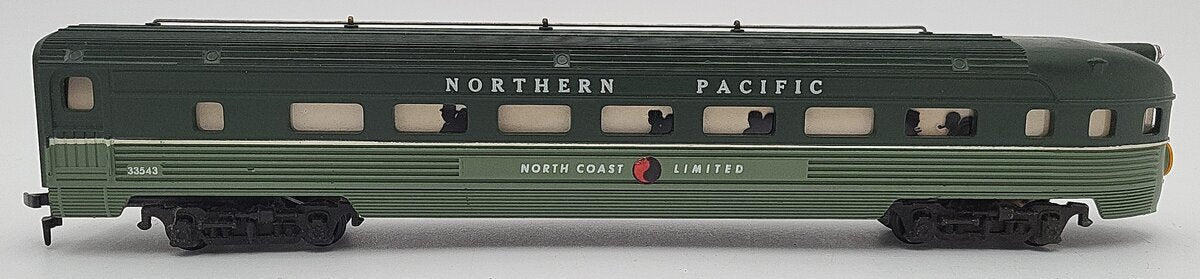American Flyer 33543 HO Northern Pacific Observation Car VG
