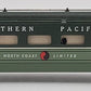 American Flyer 33543 HO Northern Pacific Observation Car VG