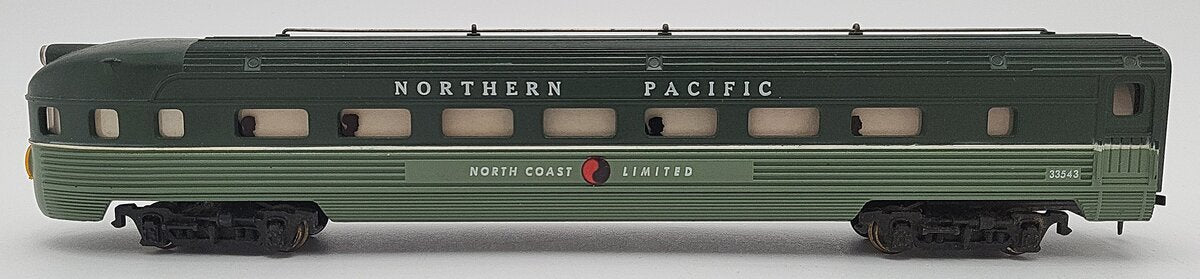 American Flyer 33543 HO Northern Pacific Observation Car VG